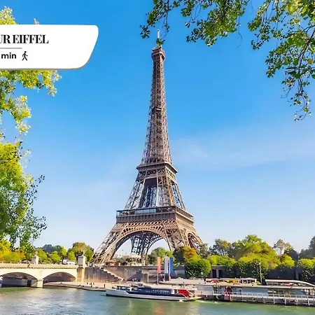 Tbs 327 - Superb With Eiffel Tower View 公寓 巴黎