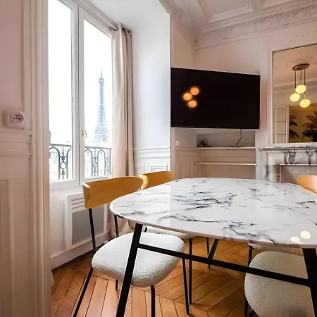 شقة Tbs 327 - Superb With Eiffel Tower View باريس